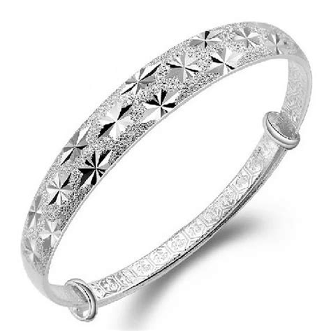 silver love bangle|solid silver bangles for women uk.